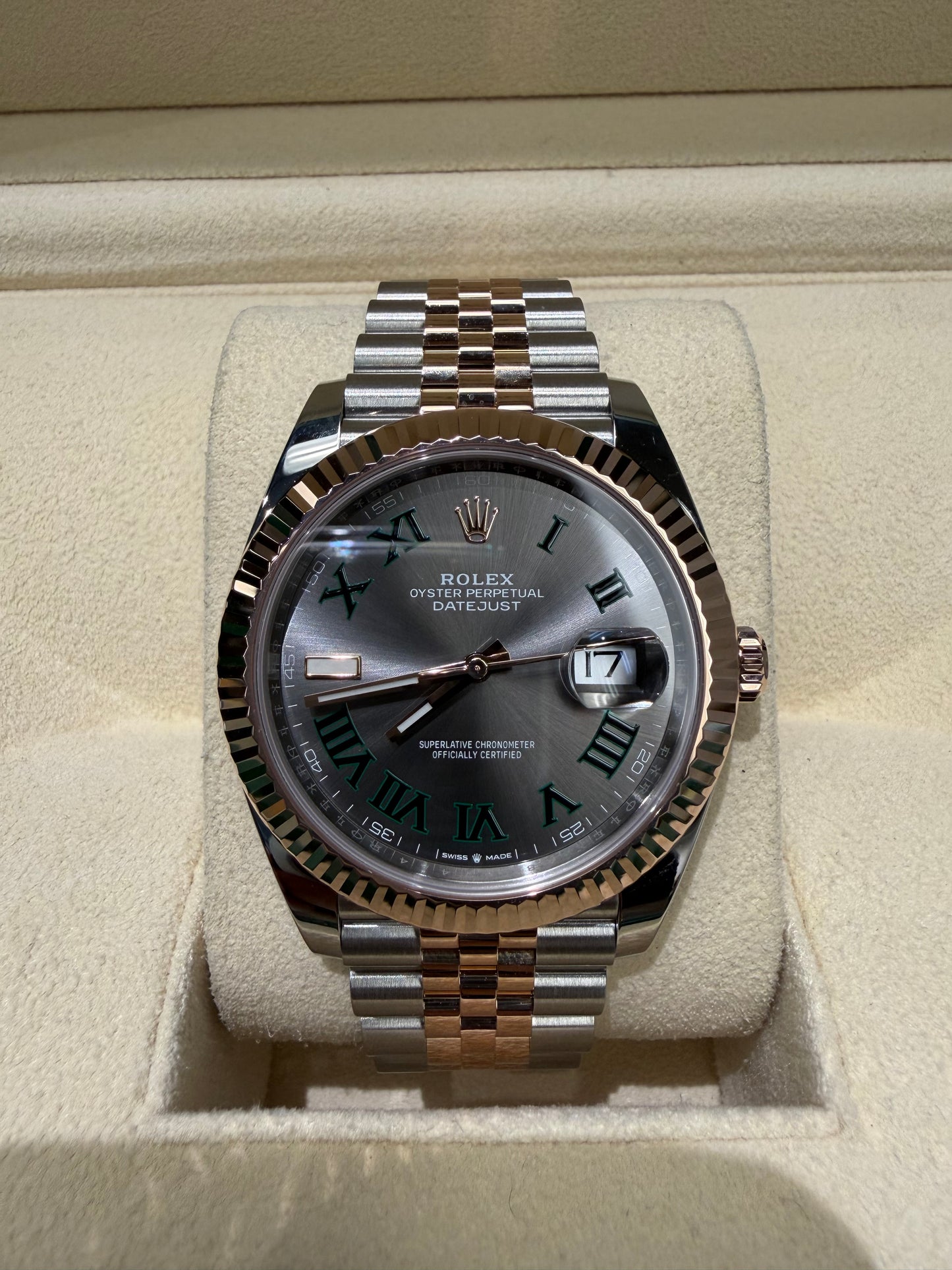Rolex Datejust Wimbledon 41mm