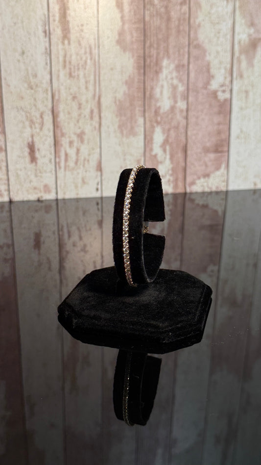 14K YG Diamond Tennis Bracelet