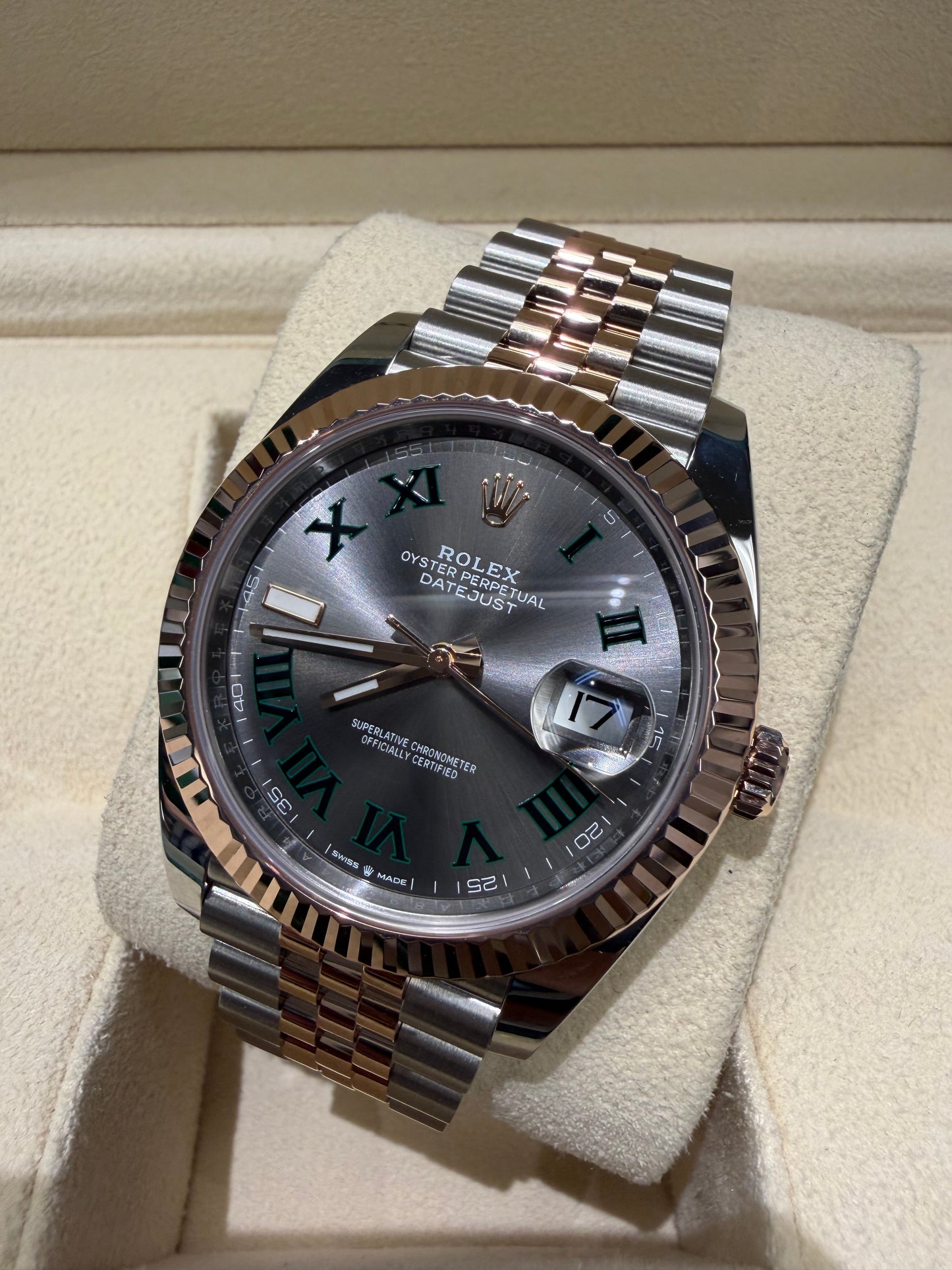 Rolex Datejust Wimbledon 41mm