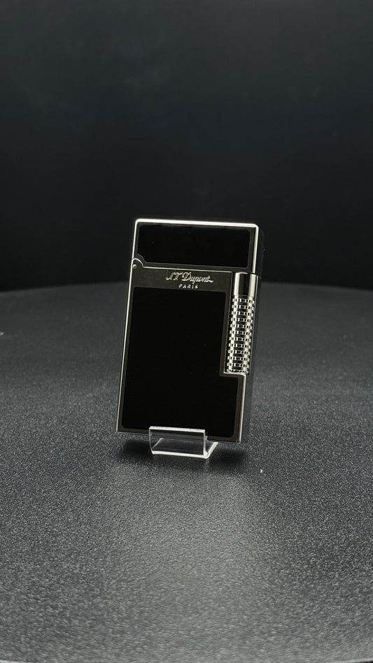 S.T Dupont Le Grand cling black lacquer & palladium- C23010