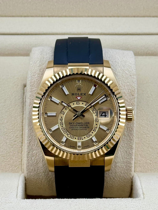 Rolex Sky Dweller 18k Yellow Gold image 0