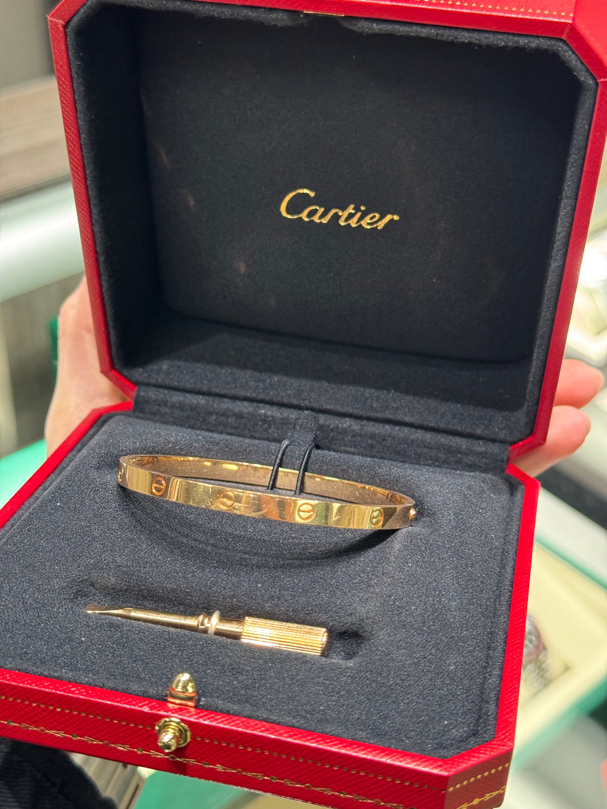 Cartier Rose Gold Bracelet
