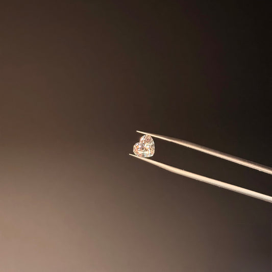 Loose Lab Diamond Heart