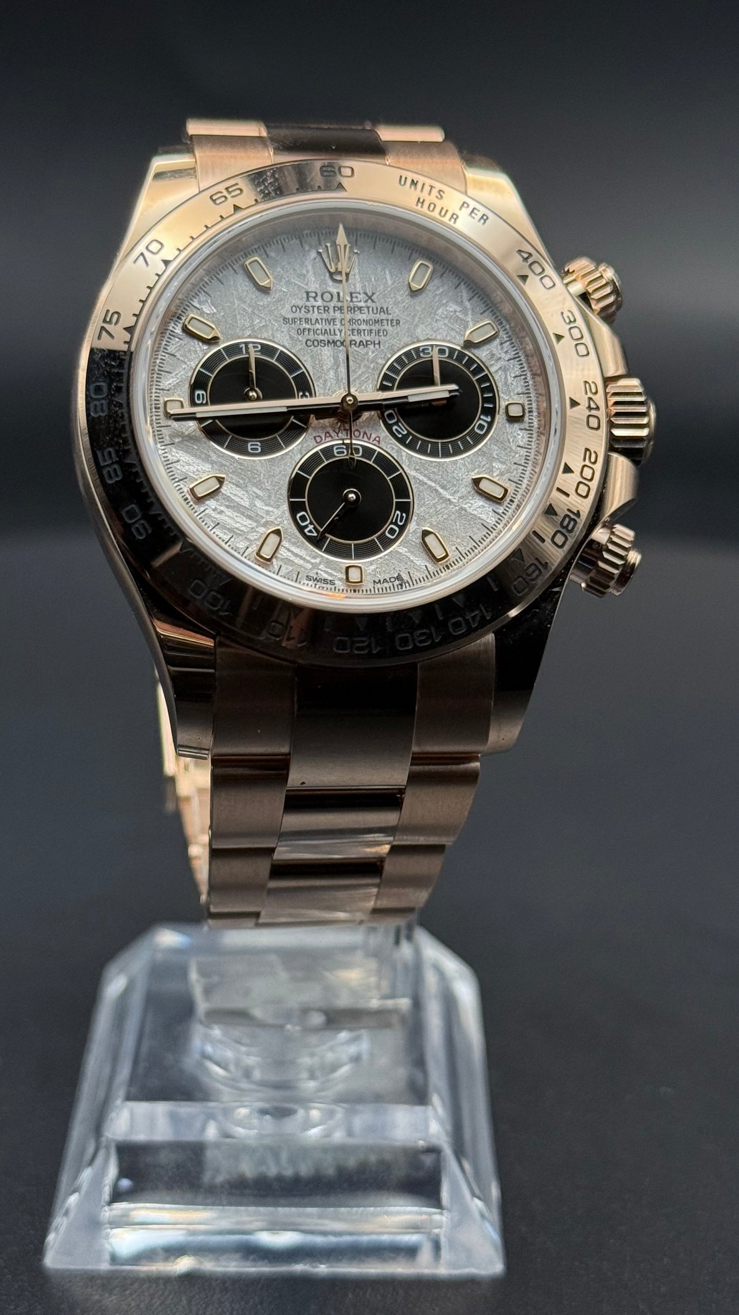 Rolex Daytona Meteorite