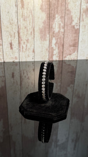 14K WG Round Cut Diamond Tennis Bracelet